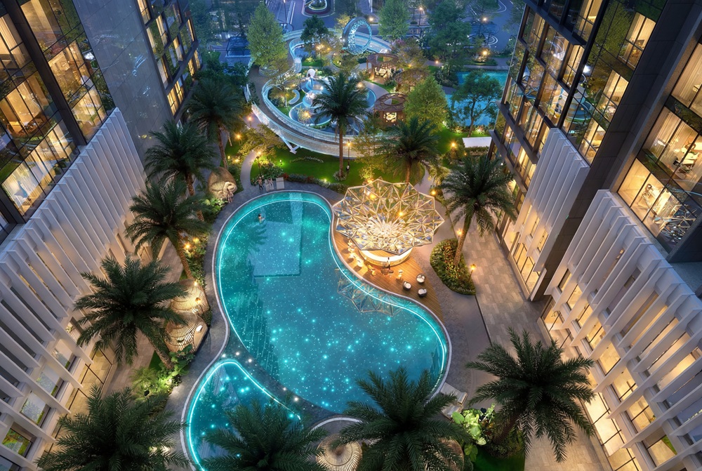 Sky Diamond Valley d diamant bleu