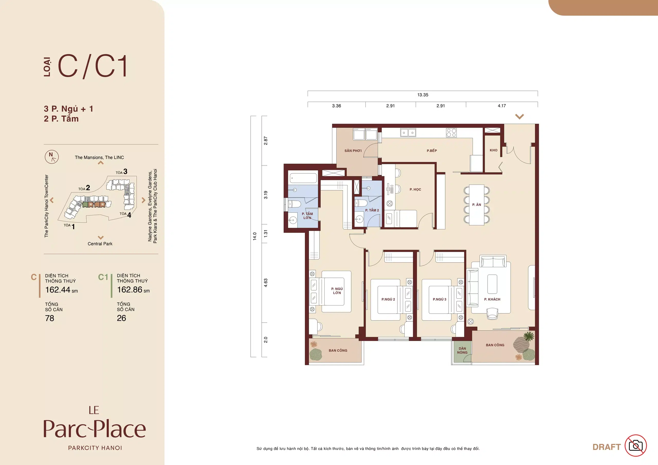 mat-bang-thiet-ke-3PN1-C-C1-Le-Parc-Place Mat bang thiet ke 3PN1 C C1 Le Parc Place