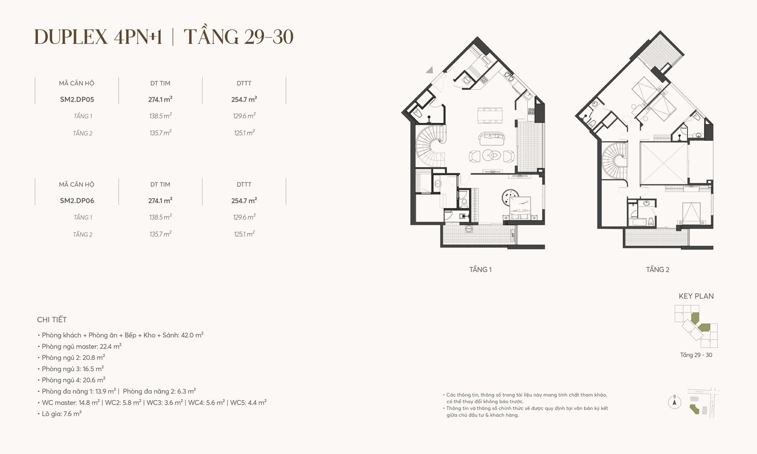 Mat bang can duplex 4pn 1 dp05 dp06 tang 29 30 toa lavish sm2 greenera southmark