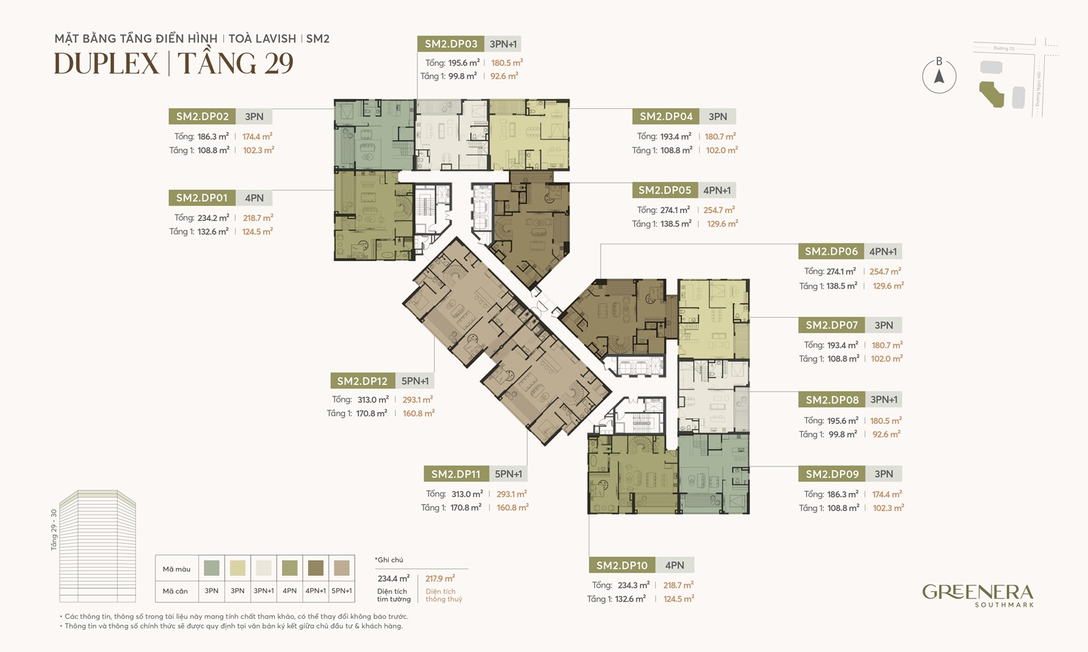 Mat bang tang 29 toa lavish du an greenera southmark