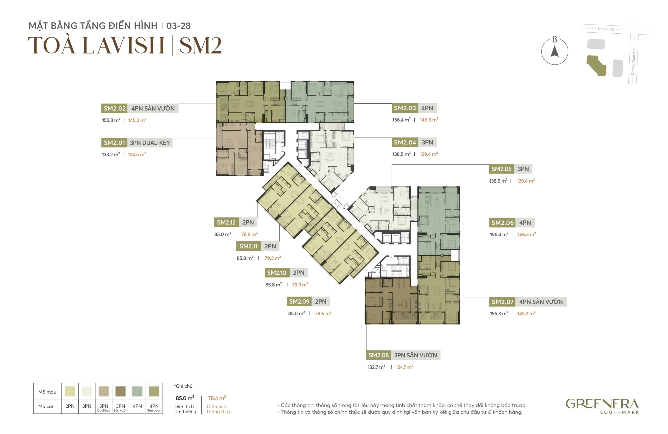 Mat bang tang 3 38 lavish sm2 greenera southmark