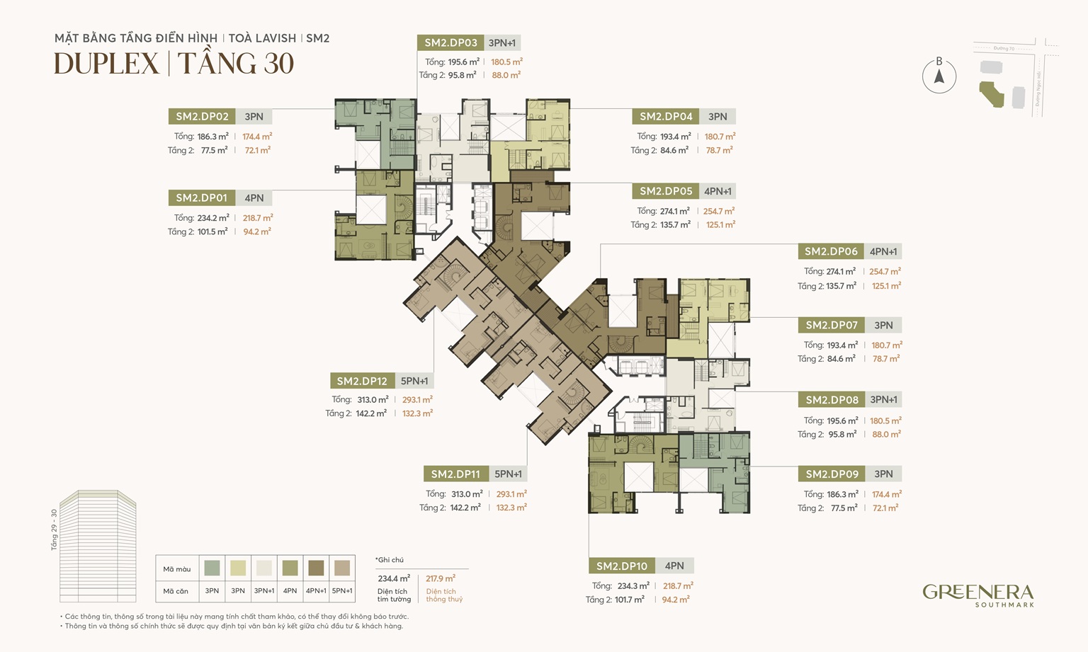 Mat bang tang 30 toa lavish du an greenera southmark