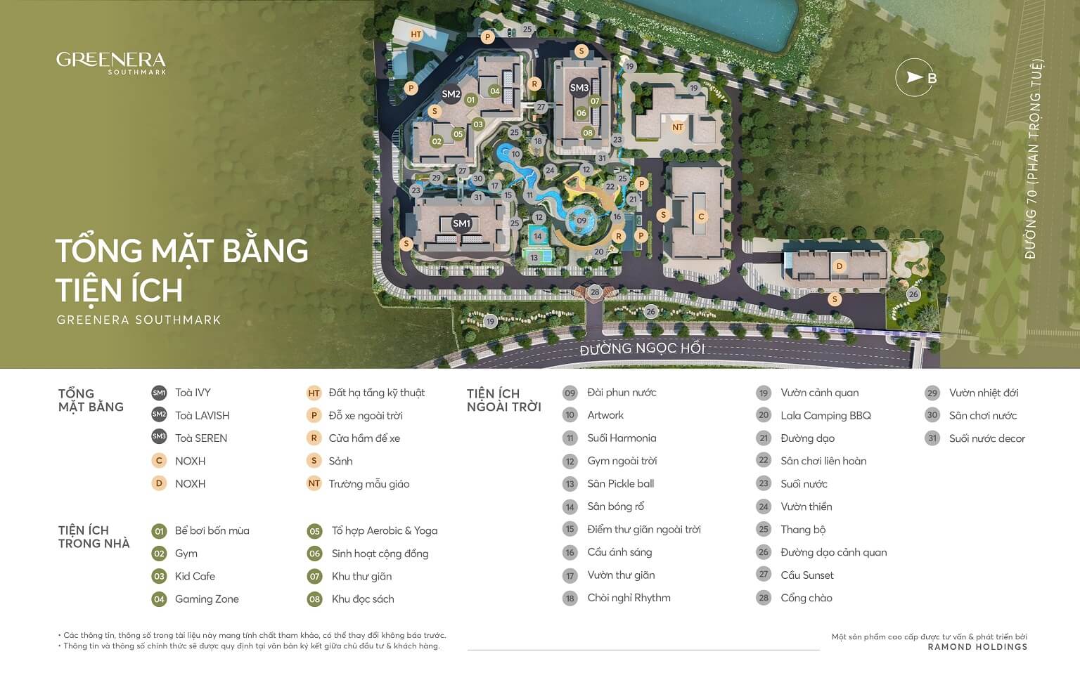Mat bang tien ich greenera southmark ngoc hoi