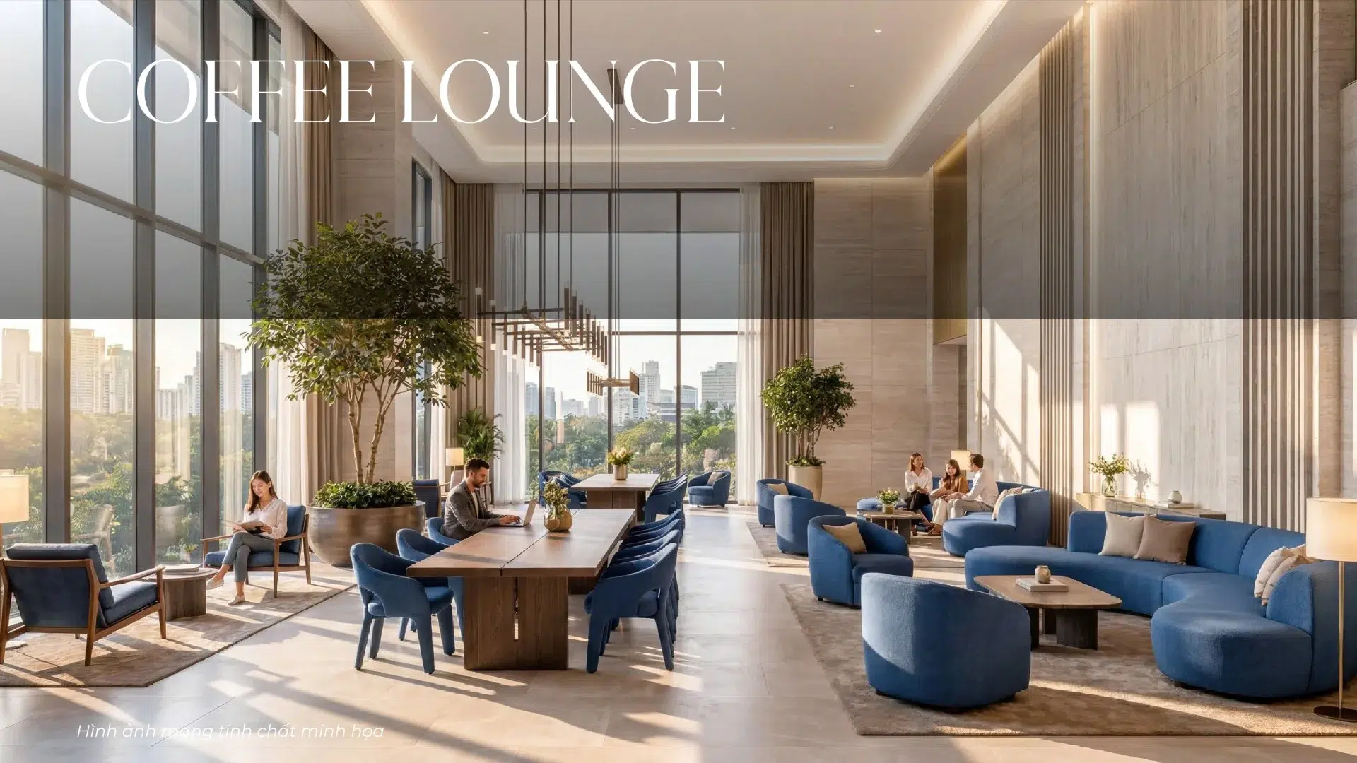 Tien ich lounge d diamant bleu